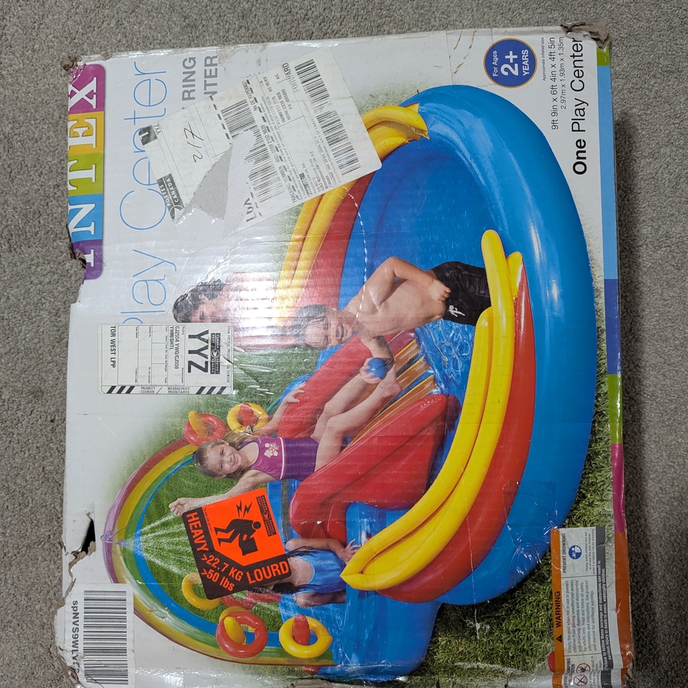 Rainbow Ring Play Center - Blue, Red, Yellow